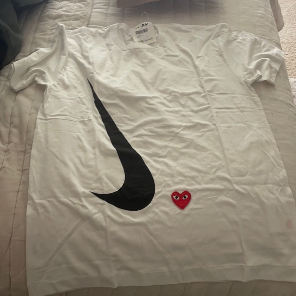Comme sea Garçons Nike shirt